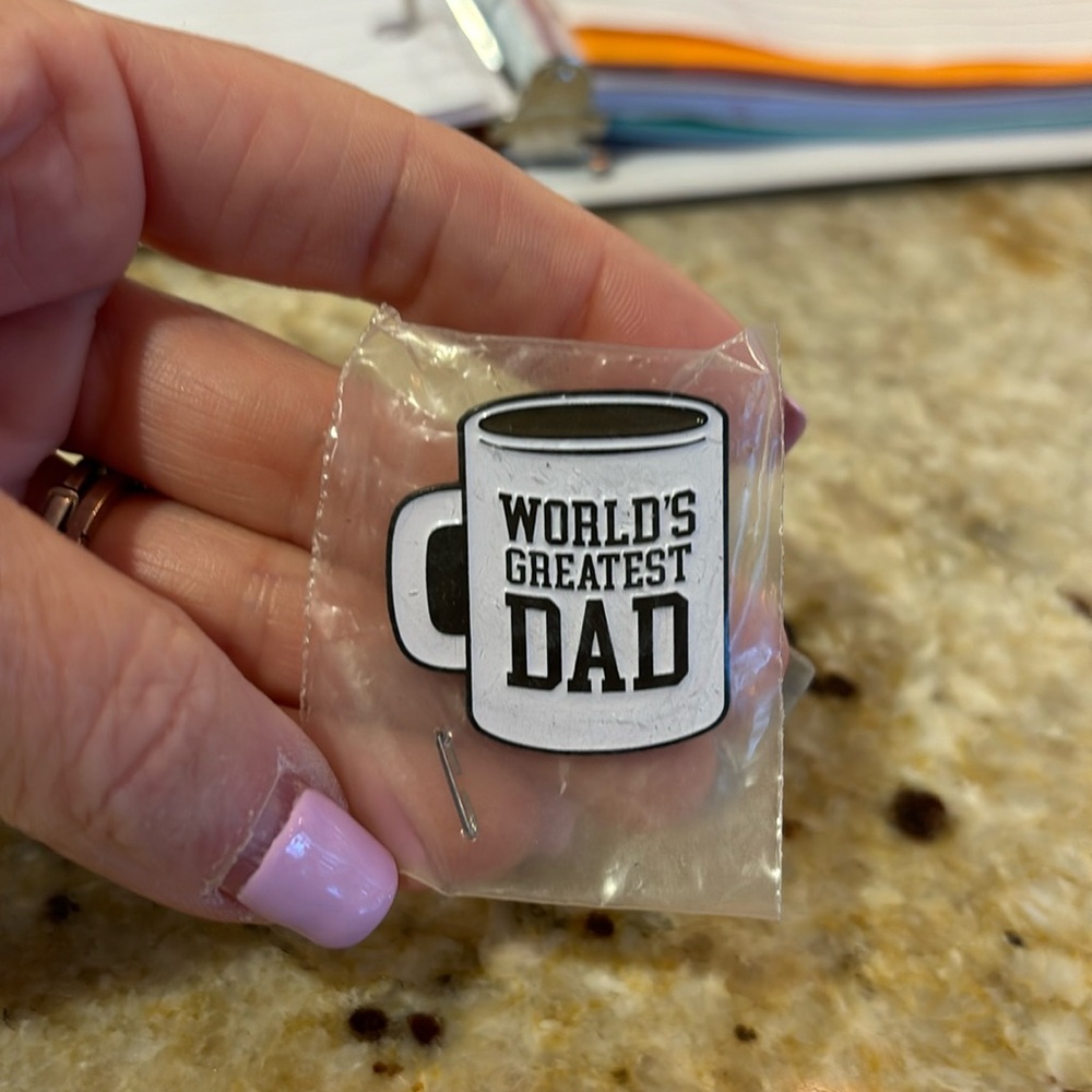 Supernatural Dad Pin